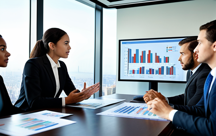 변호사 전문 분야별 수익 차이 - Intellectual Property Lawyer (Patent Focus)**

"A confident female patent lawyer in a modern, bright...