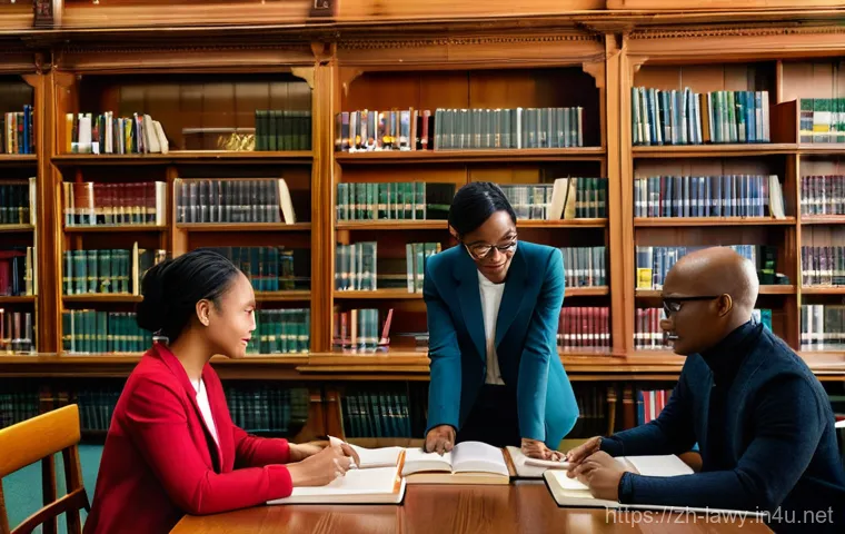 변호사 해외 연수 경험담 - **Prompt: Global Legal Professional in a Modern Urban Setting**
    A highly detailed, hyper-realist...